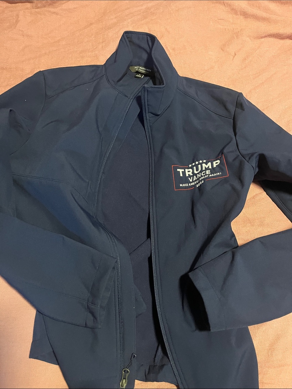 Port authority trump vance make America great again jacket